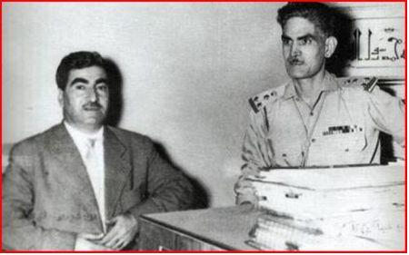 Barzani and Karim qasim
